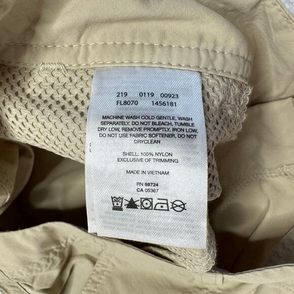 COLUMBIA *NEW* PFG Aruba Roll Up Pant in Khaki Size 4 Regular Womens UPF 30 - Picture 5 of 8